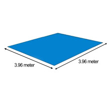 Rectangular Foldable Waterproof Inflatable Above-Ground Pool