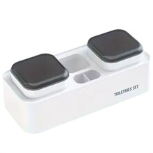 Hôtels, Chambres D'Hôtes, Gobelets pour Bain de Bouche, Porte-Brosses à Dents, Porte-Brosses à Dents Non Perforés, Ensembles de Salle de Bain