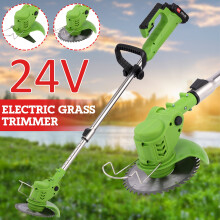 Cordless String Trimmer Edger with Battery and Fast Charger