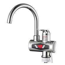 Electric Kitchen Faucet with Instant Hot/Cold Water and LED