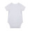 Baby Bodysuit Romper Unisex Solid White 3-6 Months 1
