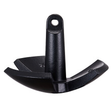 Mushroom Anchor Cast Iron Black Vinyl Coated 30 Lb