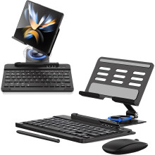 Foldable Bluetooth Keyboard for Samsung Galaxy Z Fold 6/5/4