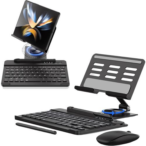 Foldable Bluetooth Keyboard for Samsung Galaxy Z Fold 6/5/4