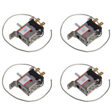 4X WPF22A 2Pin Refrigerator Refrigeration Thermostat W 30cm Metal Cord