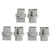 6Pcs Brake Tail Lamp Rear Light Socket Holder for Accord