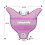 Bag Flippers Adjustable Strap Heavy Duty Lightweight Violet 8