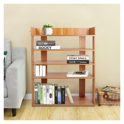 Wood Shoe Rack Organizer Maple 6 Tiers 1