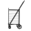 Foldable Shopping Cart Double Basket 360 Wheels 2