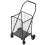 Foldable Shopping Cart Double Basket 360 Wheels 3