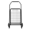 Foldable Shopping Cart Double Basket 360 Wheels 4