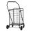 Foldable Shopping Cart Double Basket 360 Wheels 5