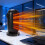 Space Heater 1200W Oscillating Desktop Heater with 4