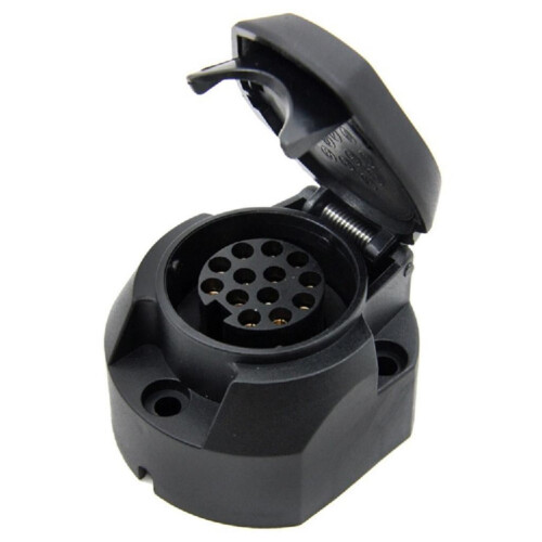 13-Pin Trailer Socket Cover for Towbar Lighting 2