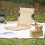 Camping Folding Chair with Backrest Khaki 7