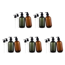 5Conjunto Dispensador de Jabón de 17 Oz, Dispensador de Jabón de Mano para Cocina, Baño, Encimera, Loción Recargable, Botellas de Bomba de Jabón