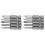 10Pcs Set Security Bit Set Tamper Proof Screwdriver Drill Bit Screw Driver Bits Hex Shank Magnetic U Shaped 1