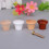 Wooden Drawer Knobs Round Mushroom Style 8 pcs 3