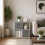 Charles Jacobs (Grey Drawers) Charles Jacobs Grey 4 Cube Open Book Shelf Storage Unit 2