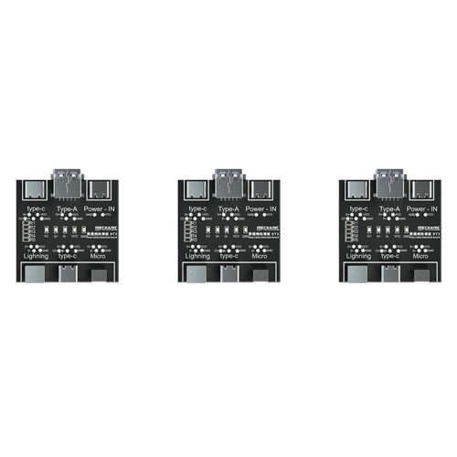 3X DT3 Data Cable Detection Board USB Cable Tester for IOS Android Type-C Short Circuit -Off Switching Test Board