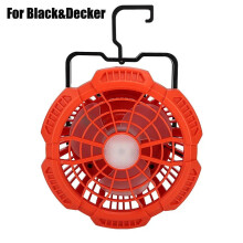 Cordless Jobsite Fan 14.4-18V Li-ion Battery with LED Light