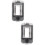 Circuit Breaker Box Cover Clear Weatherproof 2 pcs 6