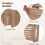 Wooden WiFi Router Storage Box with Ventilation 6