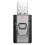 2X 4 in 1 USB  Transmitter Receiver with Mic Handsfree Calling 3.5mm Aux RCA Stereo Wireless Audio Adapter 4