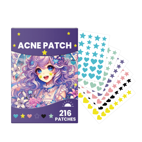 Acne Patch Hydrocolloid Blemish Cover Star Love Shape