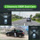 3-Channel Dash Cam Front Interior Left Right Full HD 1080P 2