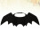 Cat Wings Bat Wings Black Felt Accessory 1 Piece 6