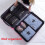 Travel Packing Cubes Set Black 7-Piece Lightweight 2