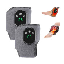 2x Foot Massager Wireless Portable Triple Method 3 Vibration Mode Heated Ankle Wrap For Home Office Travel