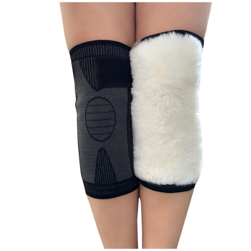 Women's Knee Warmers Fleece-Lined Adjustable Non-Slip 1
