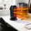 Space Heater 1200W Oscillating Desktop Heater with 6