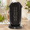 Space Heater 1200W Oscillating Desktop Heater with 7