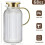Glass Pitcher with Lid 68 oz Heat-Resistant 2 or 4 Pack 5
