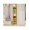 Vertical Shoe Rack Plastic 9-Layer Stackable 2