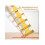 Vertical Shoe Rack Plastic 9-Layer Stackable 6