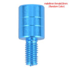 (Male 8mm,Memale 10mm) Pcs 1 Fishing Landing Net Handle Connector Thread Tackle Accessories Adapter