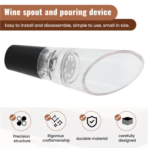 White/Red Wine Aerator Pourer Pour Spout 1