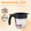 Kitchen Tool Fat Separator with Bottom Release Fat Separator with Strainer Soup Residue Oil Filter Separate 2