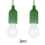 LED hanging lamp with pull switch 2 pcs 3