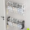Space Saver Wall Mounted Shoe Rack 6-Tier Rustproof 1