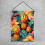 Drapeau de jardin à motif de fleurs d'ananas, 30 x 45 cm, double face 4