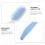 Plastic Comb with Ergonomic Curved Handle for All Hair Types 5