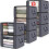 Storage Bags Foldable Thick Fabric with Handles 8-Pack 1
