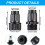 Heavy-Duty Expandable Garden Hose Kit with Connector and 2