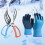Fishing Gear Bundle Thermal Waterproof Gloves and 3-Claw 6