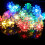 Morttic Lotus Solar String Lights 72FT 200LED Multicolor 6